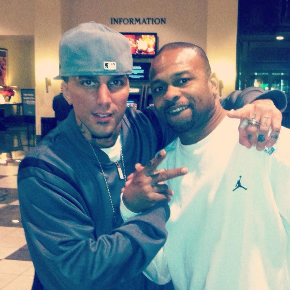 Jaryd Boyer with Roy Jones Jr.